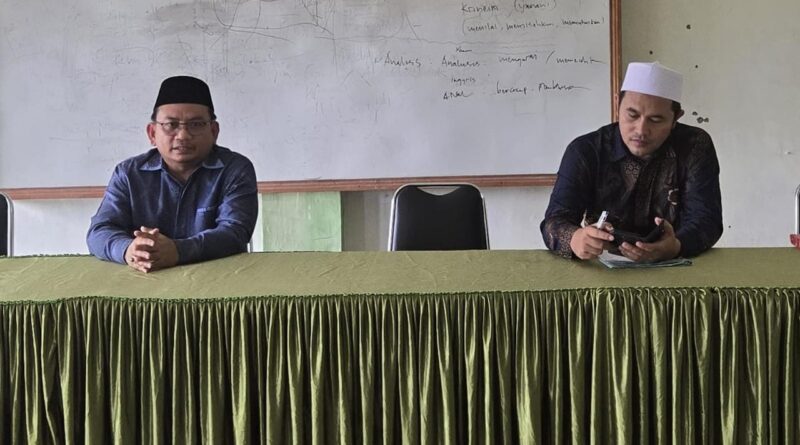 Silaturahmi Karteker PCNU Tapanuli Tengah dengan Warga NU Barus Sekitarnya